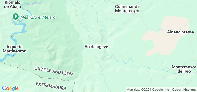 Mapa de Valdelageve