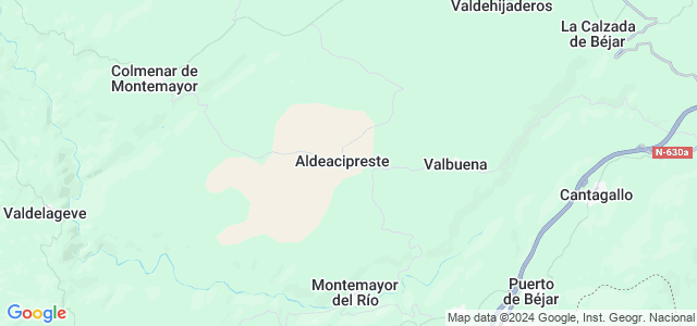 Mapa de Aldeacipreste