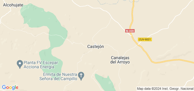 Mapa de Castejón