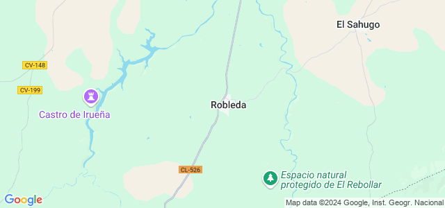 Mapa de Robleda