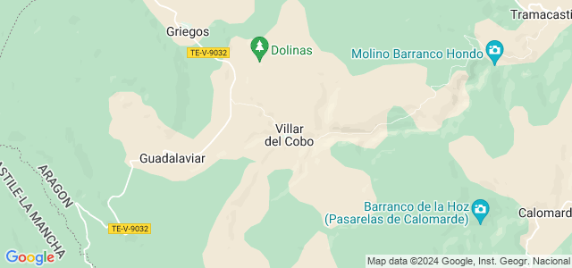 Mapa de Villar del Cobo