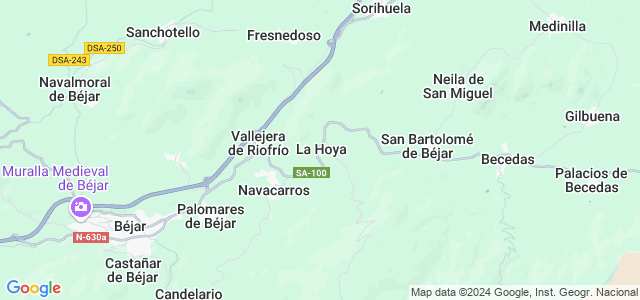 Mapa de Hoya