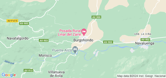 Mapa de Burgohondo