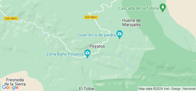 Mapa de Poyatos