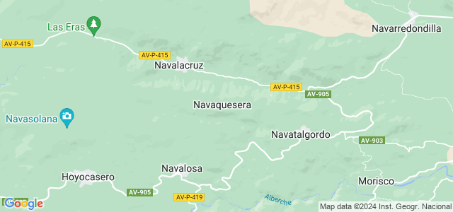 Mapa de Navaquesera