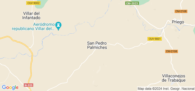 Mapa de San Pedro Palmiches