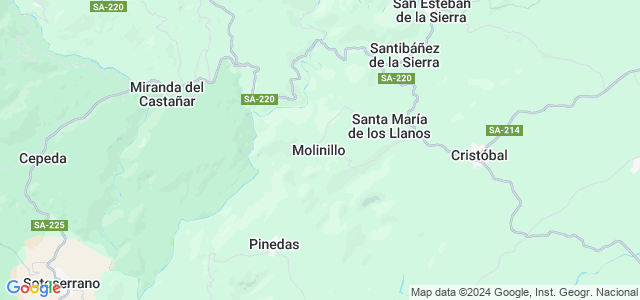 Mapa de Molinillo