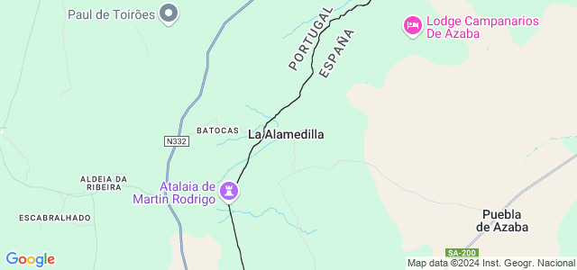 Mapa de Alamedilla