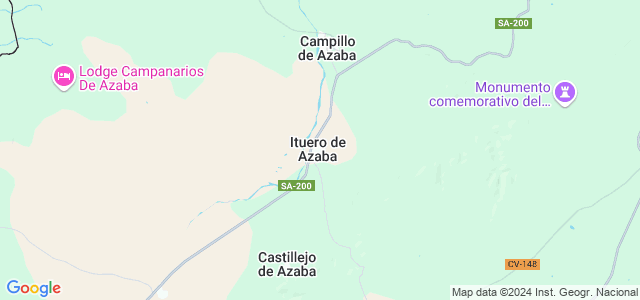 Mapa de Ituero de Azaba