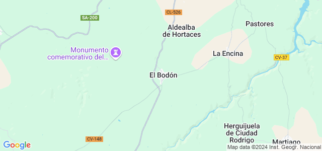 Mapa de Bodón