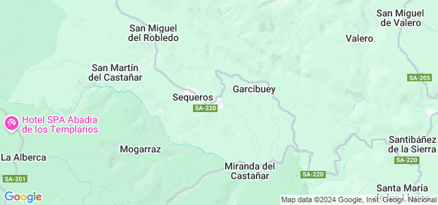 Mapa de Villanueva del Conde