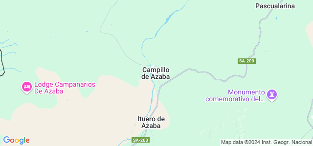 Mapa de Campillo de Azaba