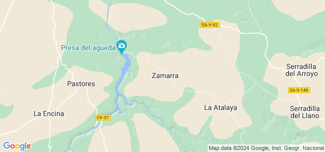 Mapa de Zamarra