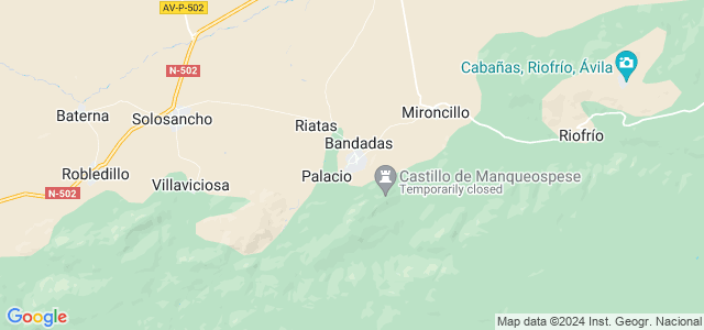 Mapa de Sotalbo