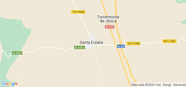 Mapa de Santa Eulalia