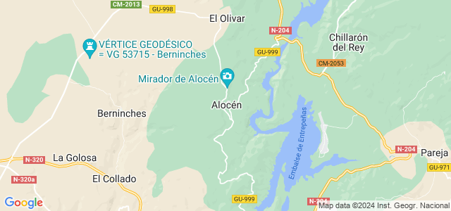 Mapa de Alocén