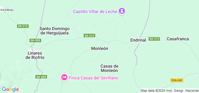 Mapa de Monleón