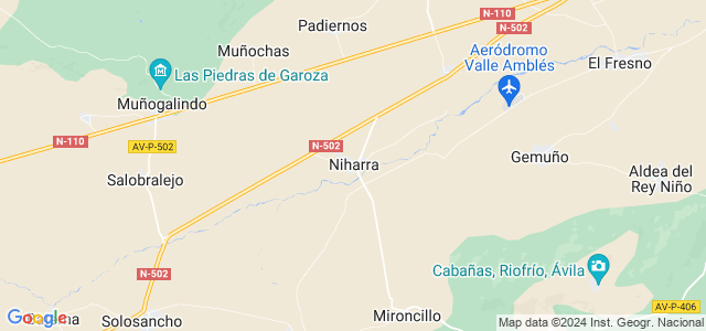 Mapa de Niharra