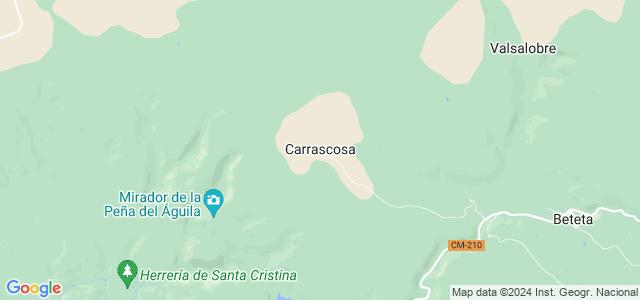 Mapa de Carrascosa