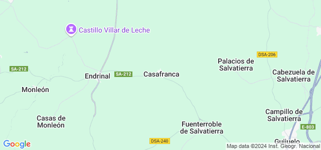 Mapa de Casafranca