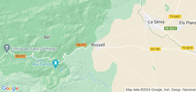 Mapa de Rossell