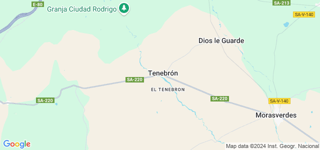 Mapa de Tenebrón