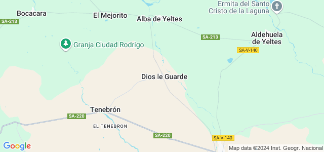 Mapa de Dios le Guarde