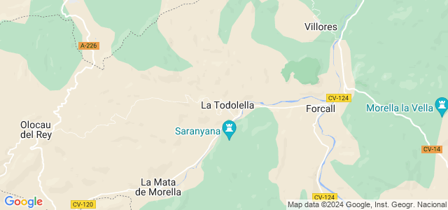 Mapa de Todolella