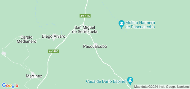 Mapa de Pascualcobo