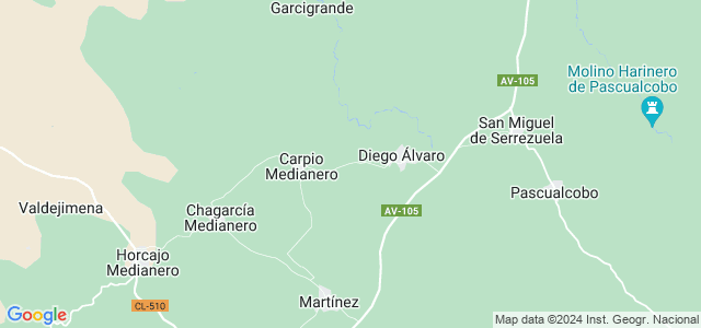 Mapa de Diego del Carpio