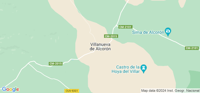 Mapa de Villanueva de Alcorón