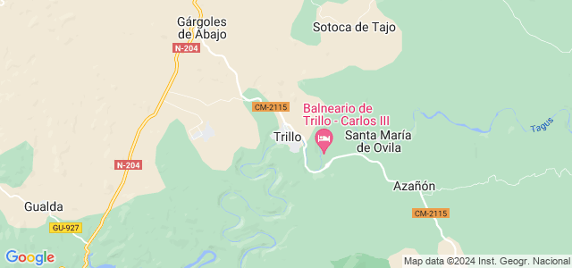 Mapa de Trillo