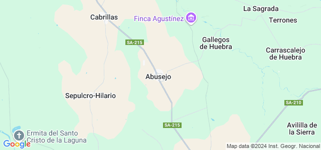 Mapa de Abusejo