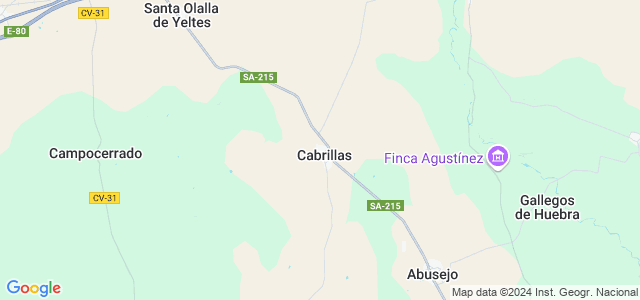 Mapa de Cabrillas