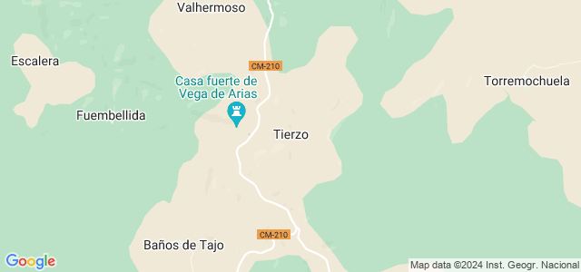 Mapa de Tierzo