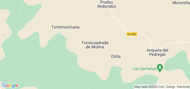 Mapa de Torrecuadrada de Molina
