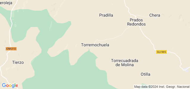 Mapa de Torremochuela