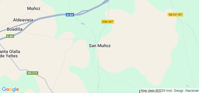 Mapa de San Muñoz