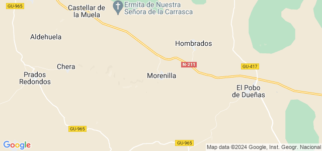 Mapa de Morenilla