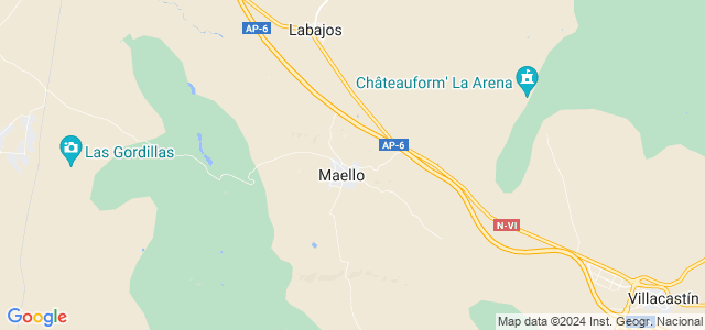 Mapa de Maello
