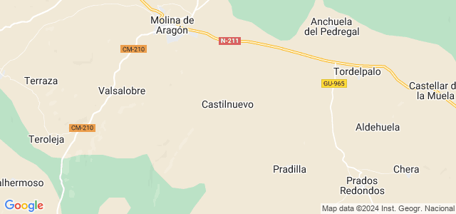 Mapa de Castilnuevo