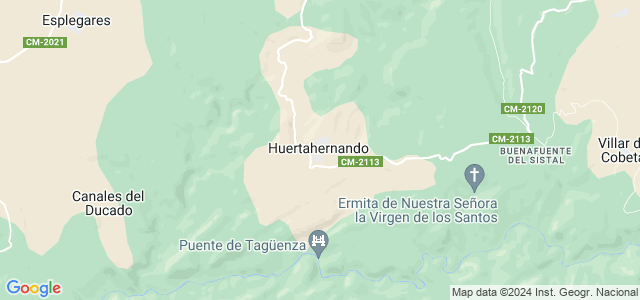 Mapa de Huertahernando
