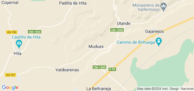 Mapa de Muduex