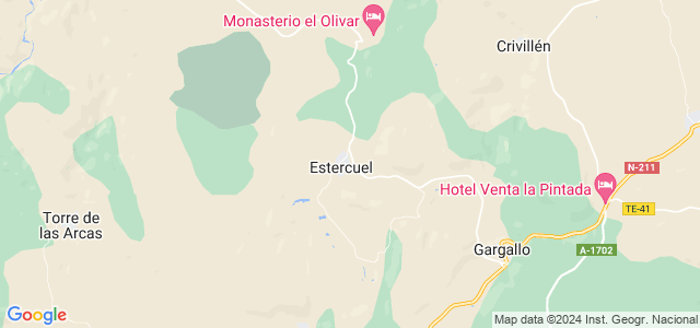 Mapa de Estercuel
