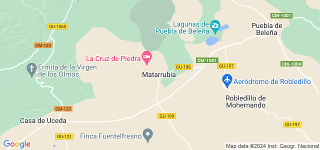 Mapa de Matarrubia