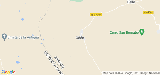 Mapa de Odón