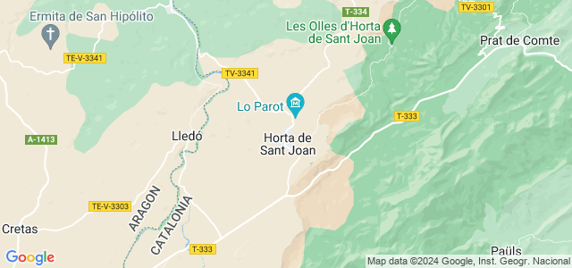 Mapa de Horta de Sant Joan