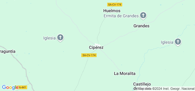 Mapa de Cipérez