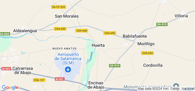 Mapa de Huerta