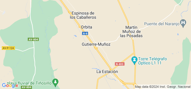 Mapa de Gutierre-Muñoz